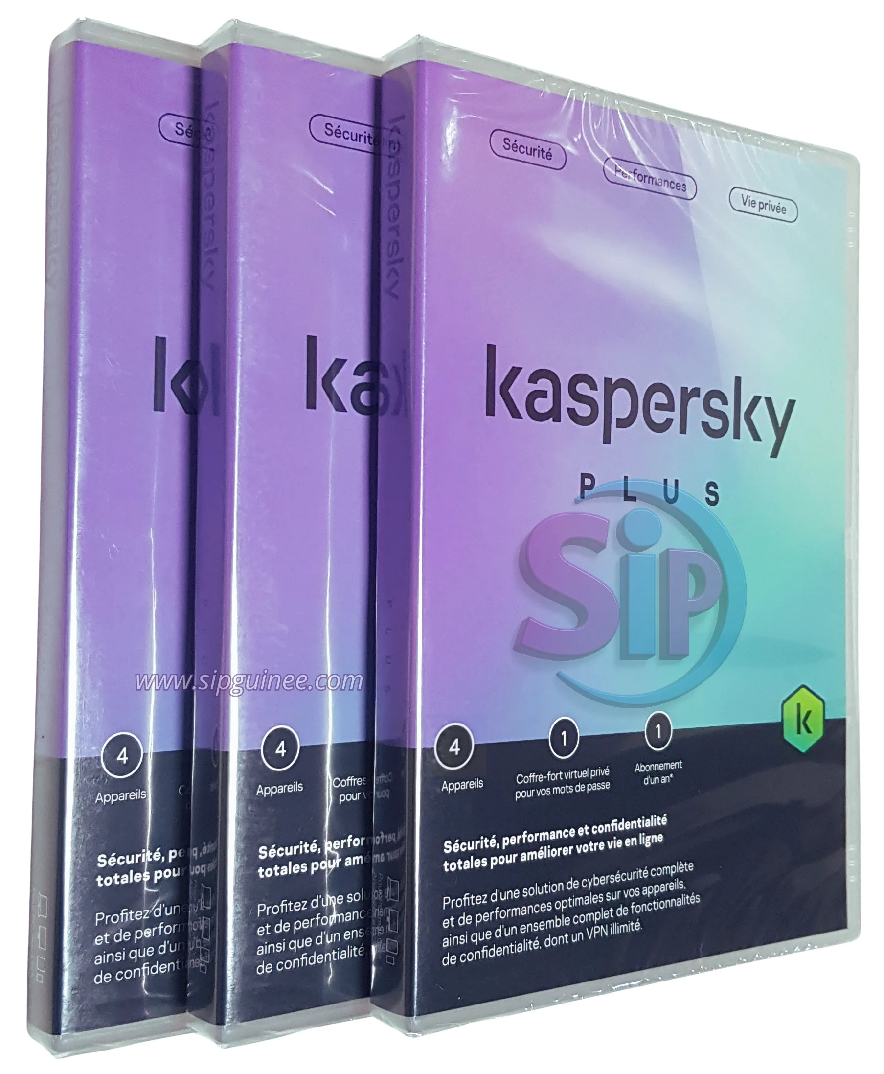 KASPERSKY PLUS - Licence 1 An - 4 Appareils